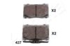 ASHIKA 50-04-437 Brake Pad Set, disc brake